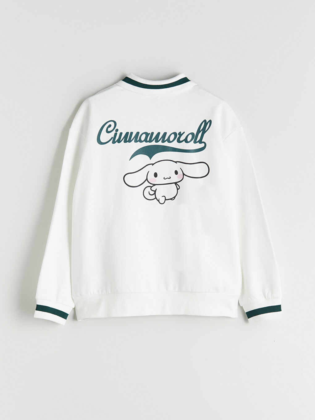 Girl ECRU Sweatshirt-4