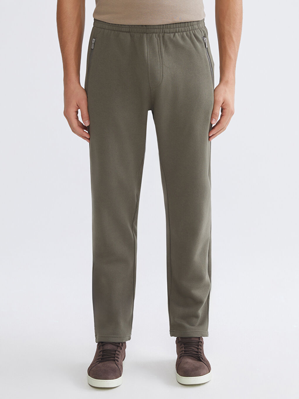 Man KHAKI Sweatpants-1