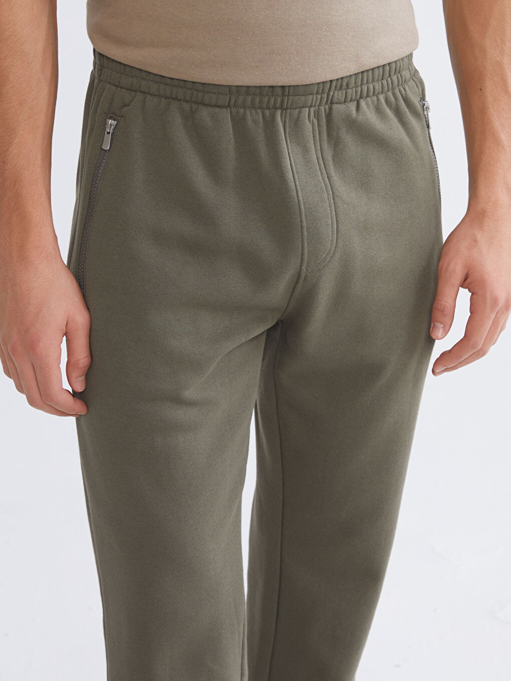 Man KHAKI Sweatpants-2