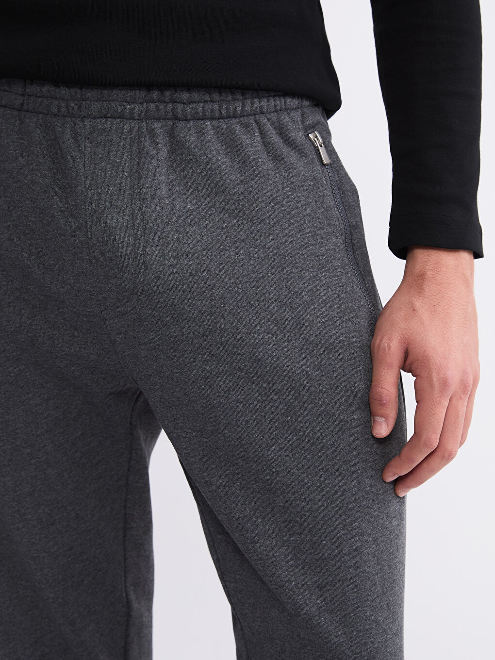 Man ANTHRACITE Sweatpants-4