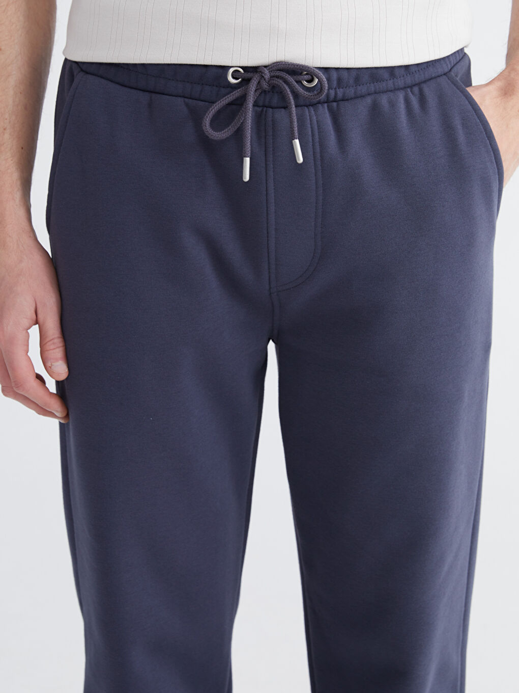 Relaxed Fit Men's Thick Sweatpants-2