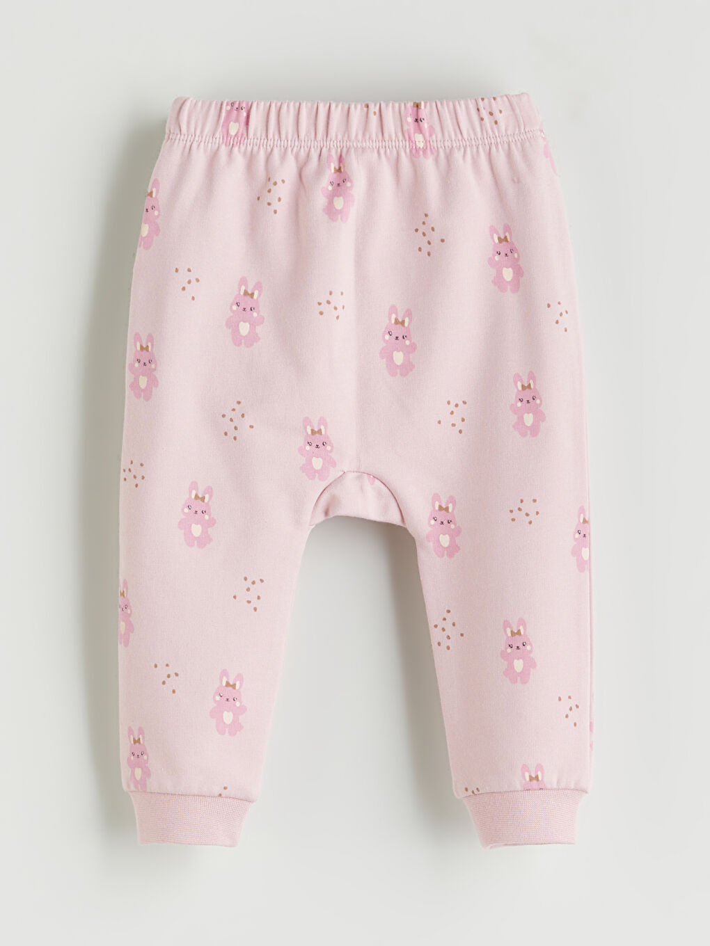 Printed Baby Girl Pajamas Set-4