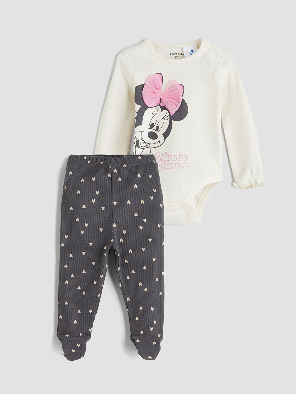 LCW baby Baby Girl BEIGE Set -W5AH52Z1-YG7