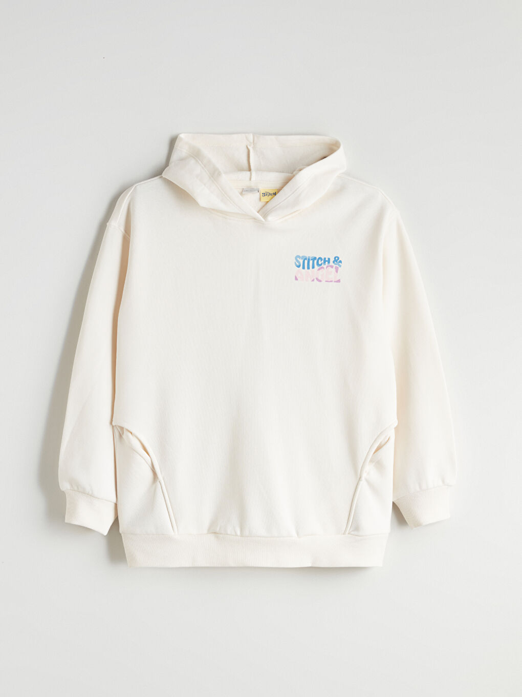 Girl ECRU Sweatshirt-1