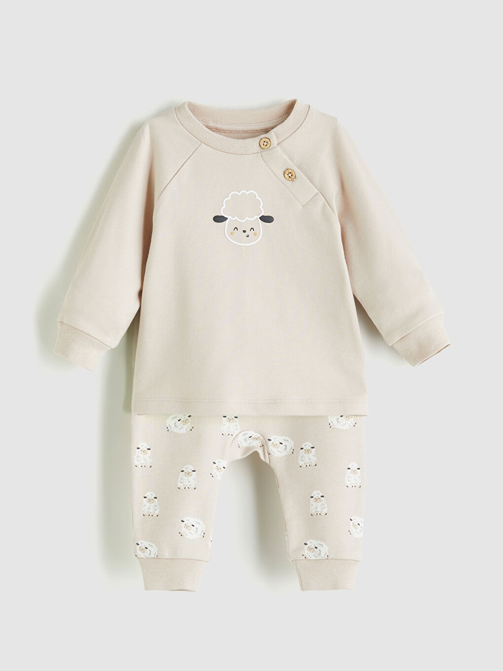 LCW baby Baby Boy BEIGE Set -W5AH66Z1-YWW