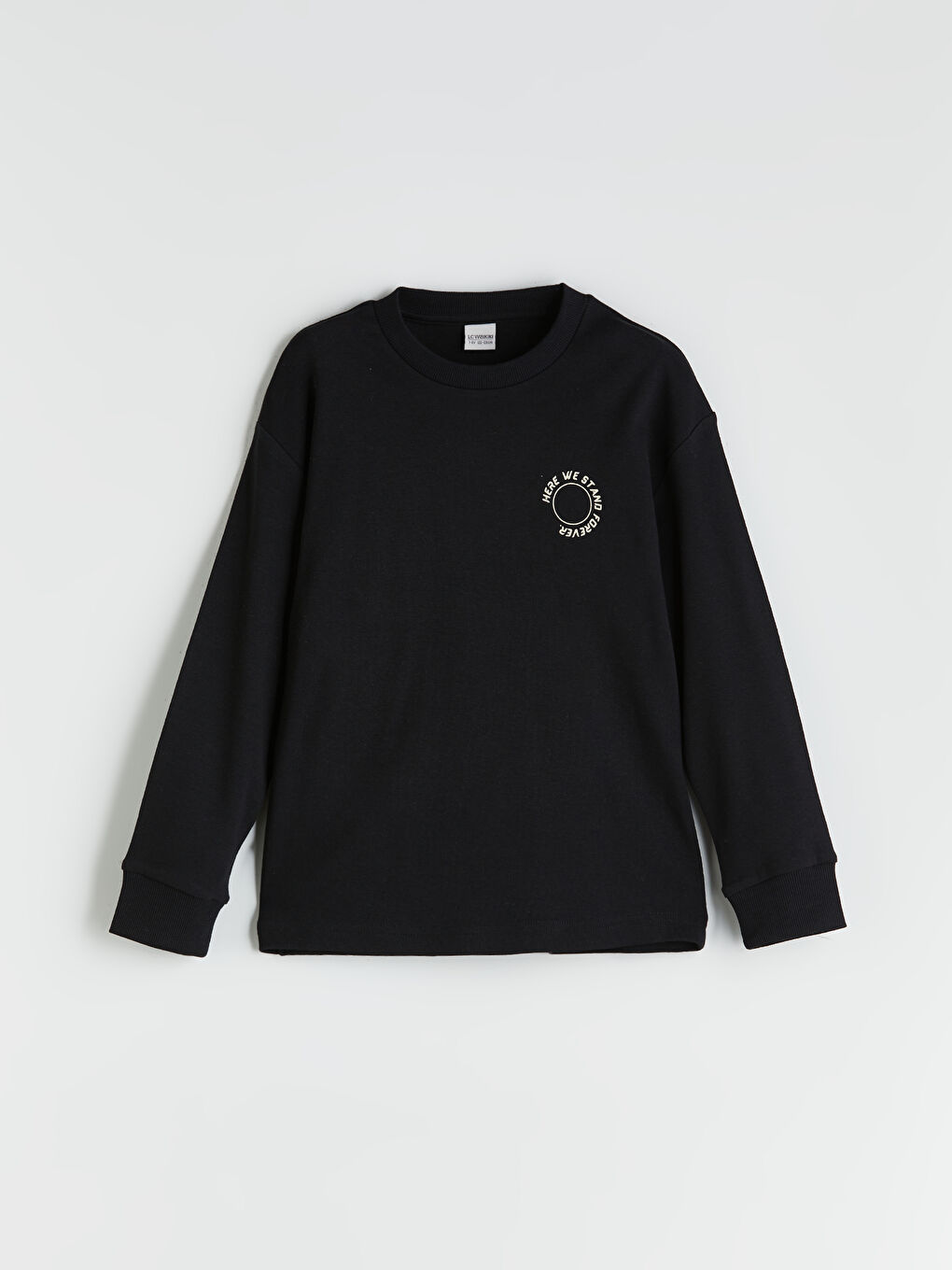 LCW Kids Crew Neck Printed Boys' T-Shirt -W5AH81Z4-CVL