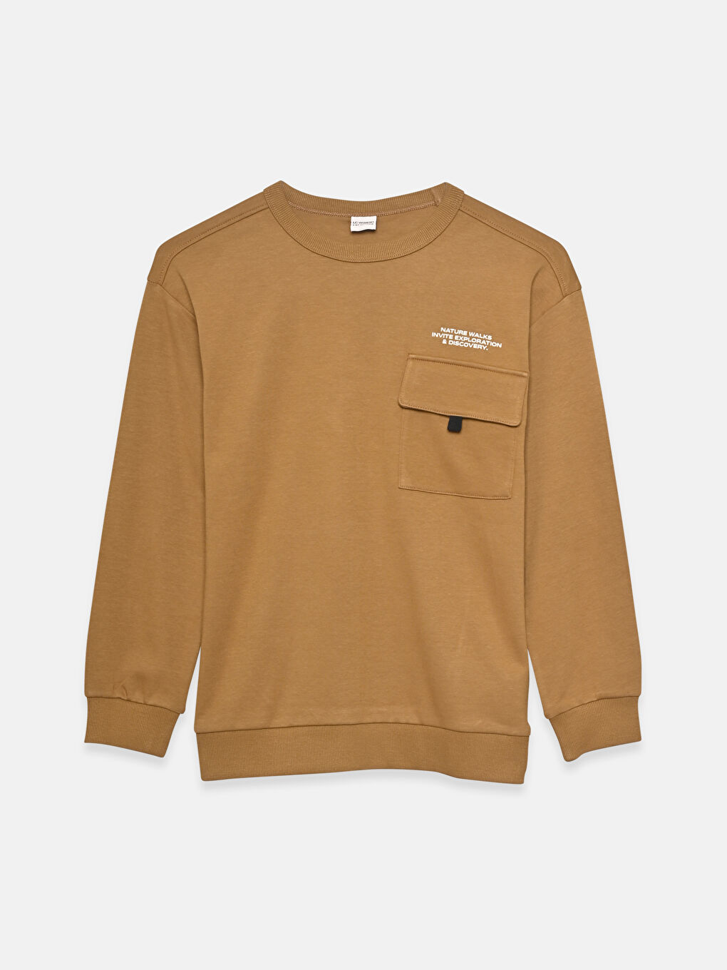 Bisiklet Yaka Erkek Çocuk Sweatshirt