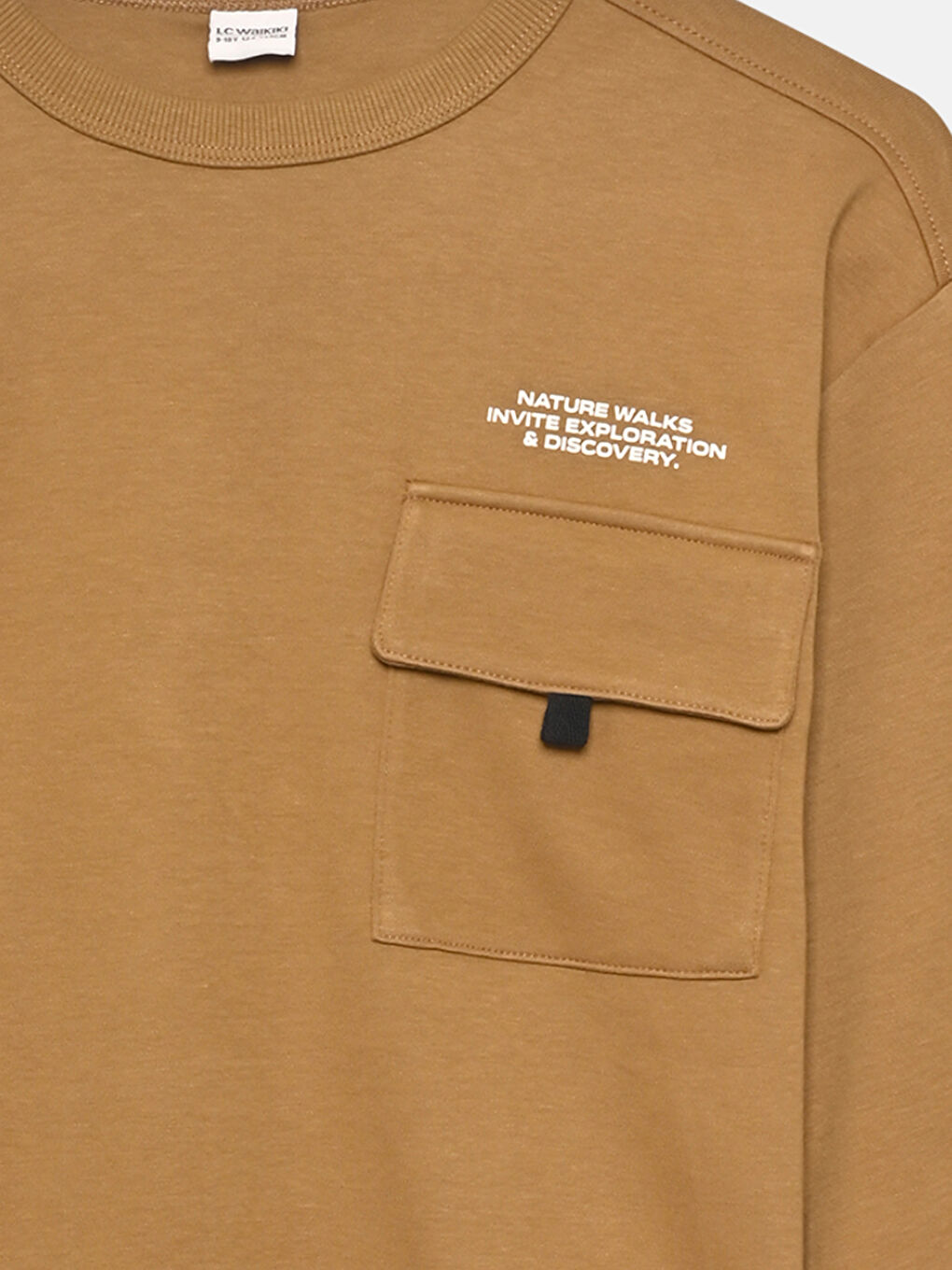 Bisiklet Yaka Erkek Çocuk Sweatshirt-2