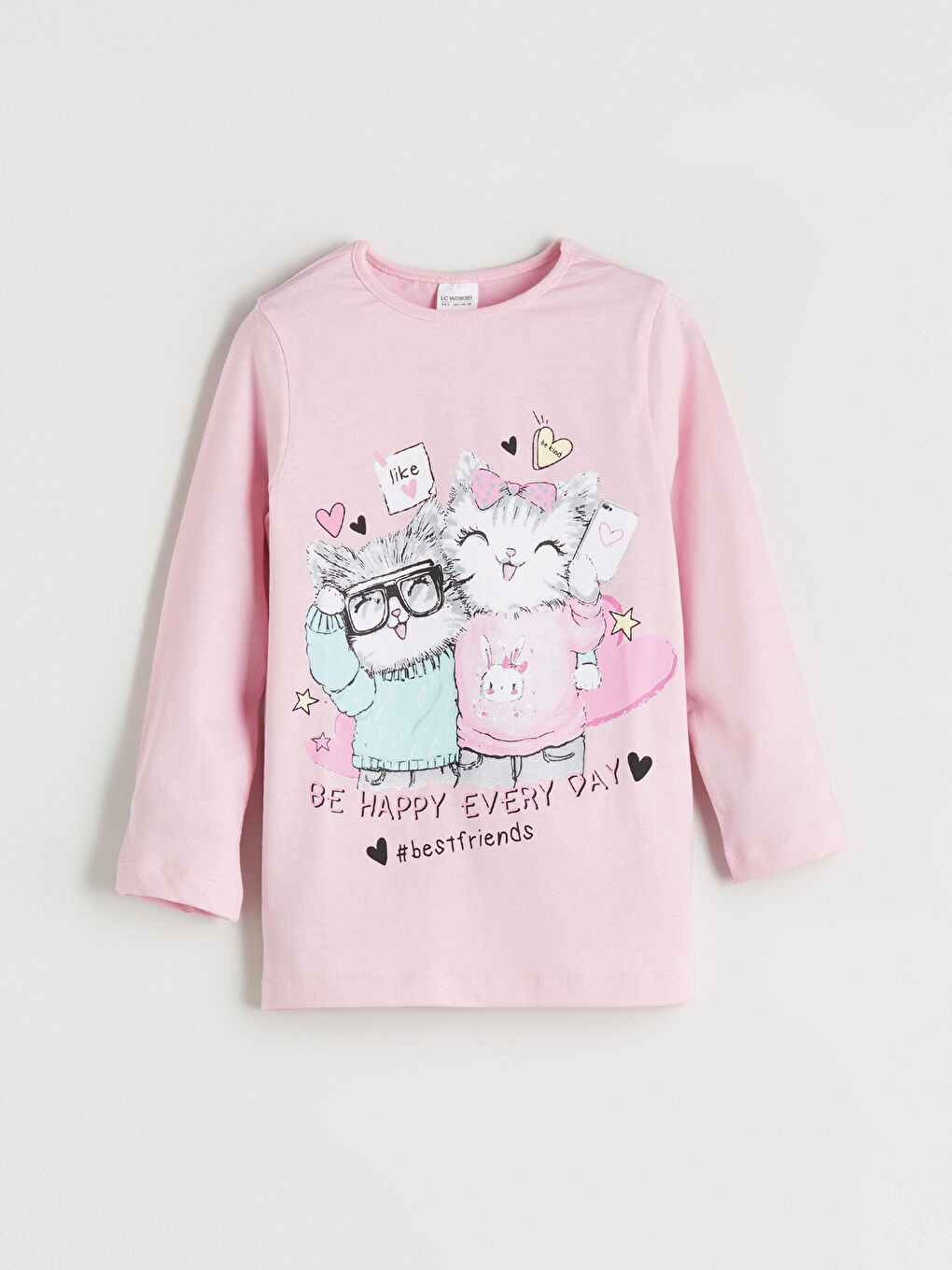 Ensemble de Pyjama Col Rond pour Filles-1