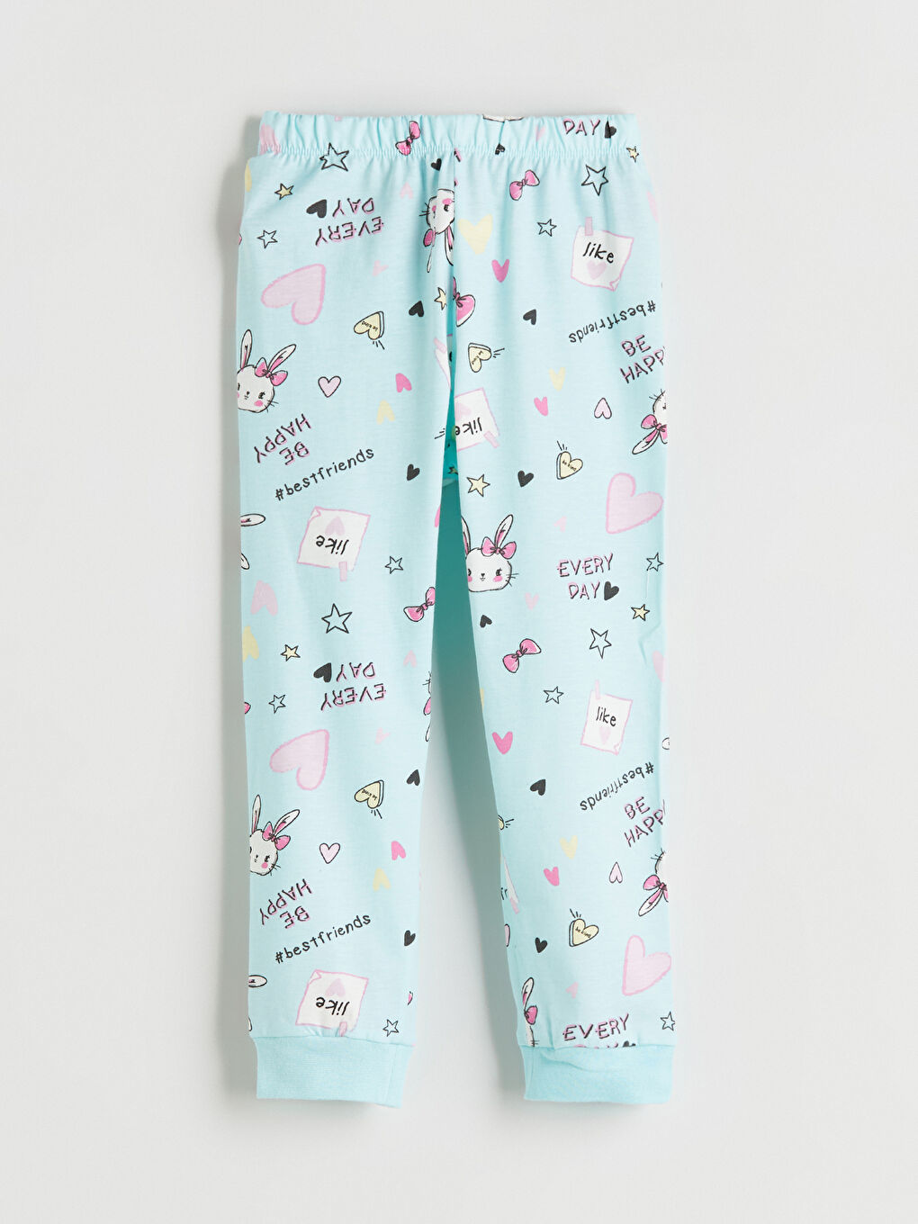 Ensemble de Pyjama Col Rond pour Filles-5