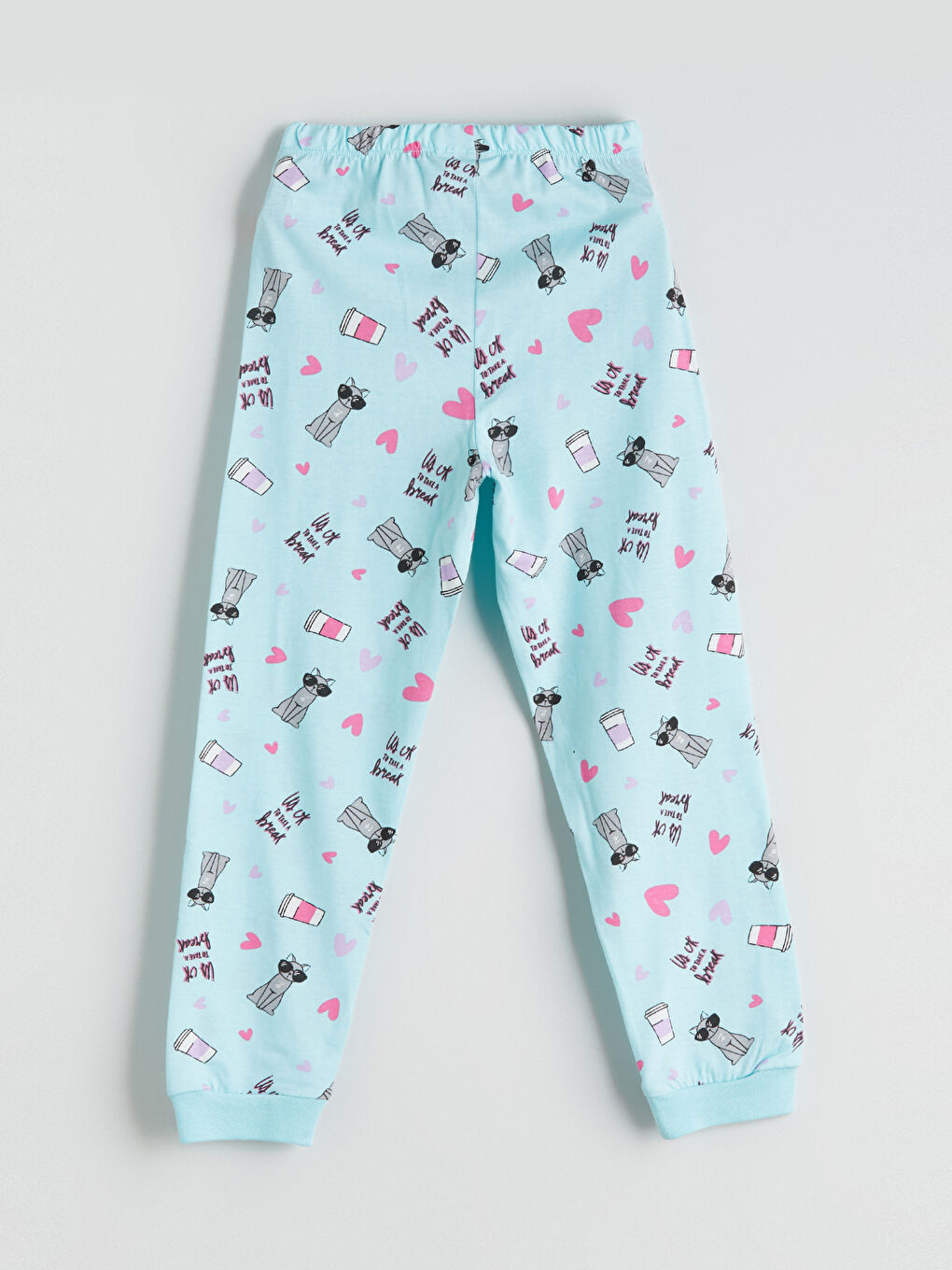 Ensemble de Pyjama Col Rond pour Filles-6