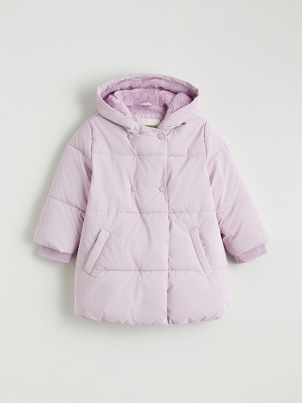 Dečija jakna sa kapuljačom i punjenjem