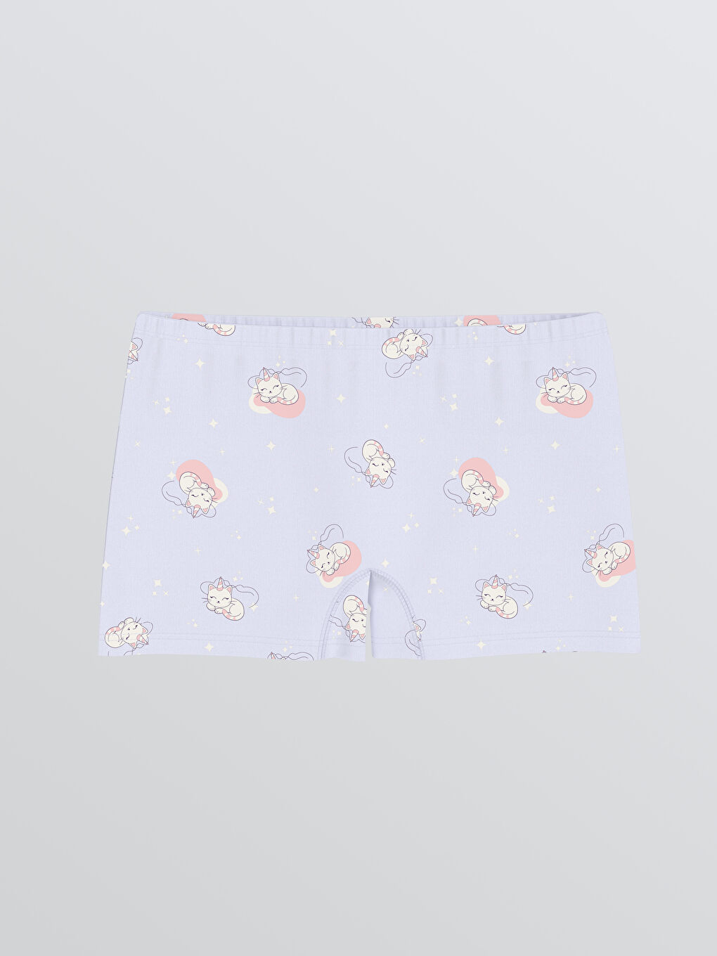 سراويل بوكسر مطبوعة للبنات - ٣ قطع-2