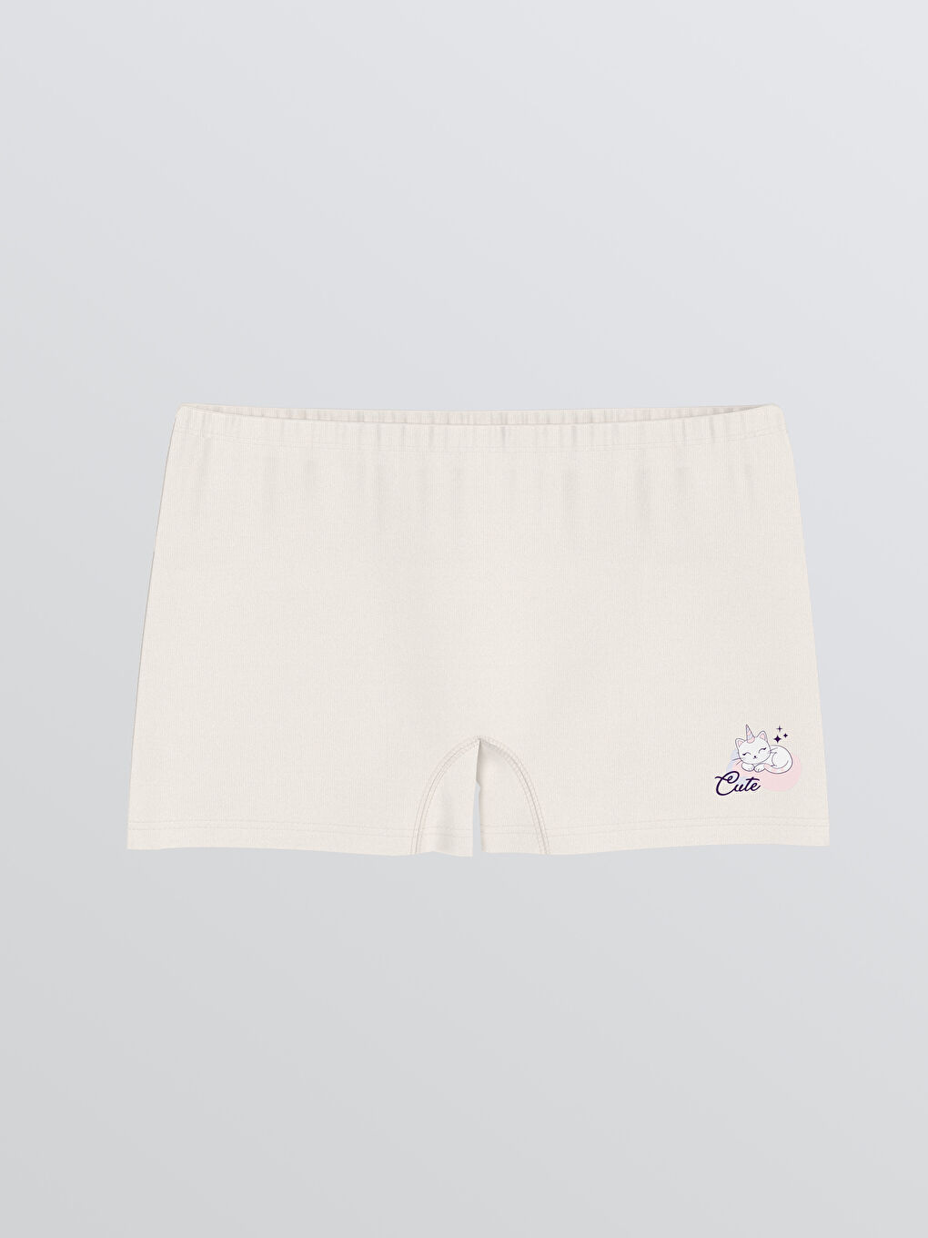 سراويل بوكسر مطبوعة للبنات - ٣ قطع-3