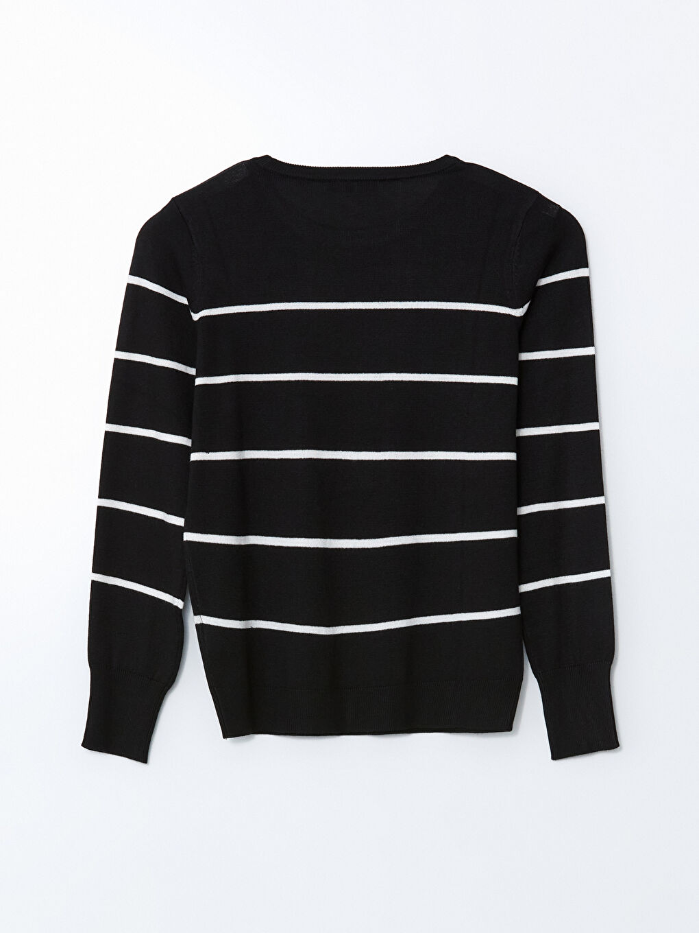 Crew Neck Women's Knitwear Sweater-5