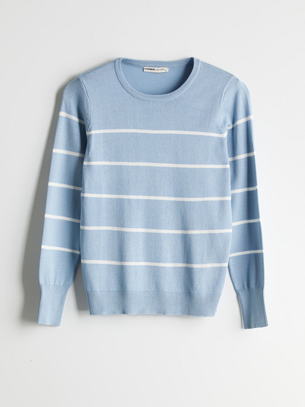Crew Neck Women's Knitwear Sweater-4