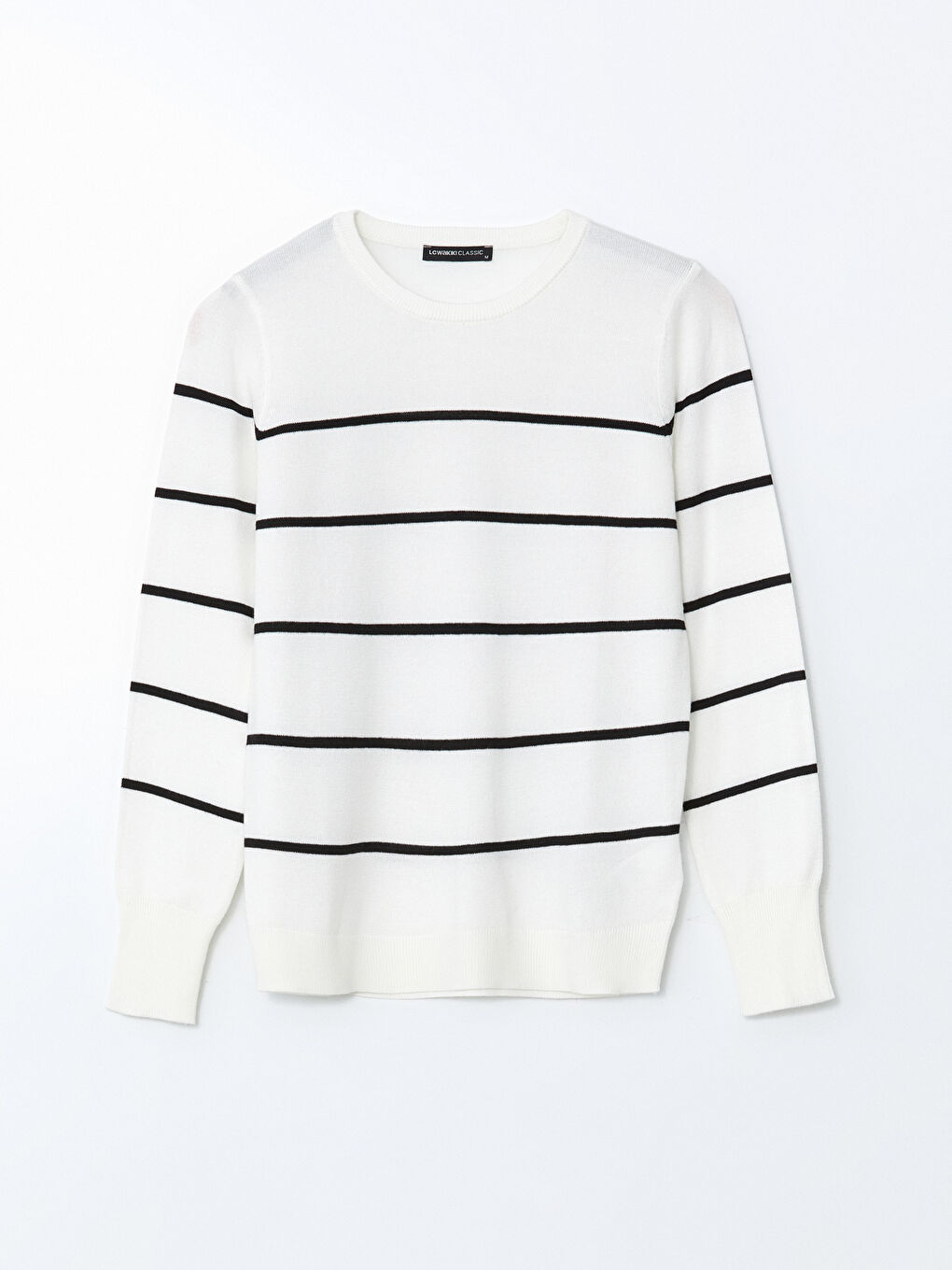 Crew Neck Women's Knitwear Sweater-4