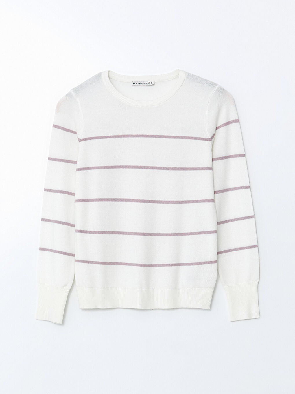 Crew Neck Women's Knitwear Sweater-4