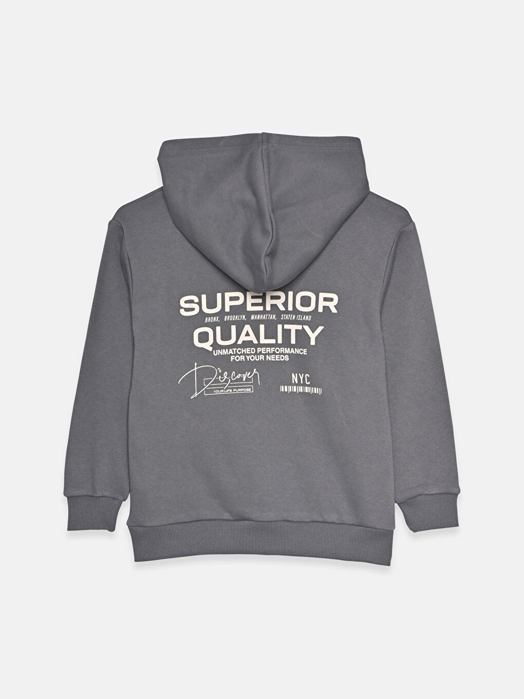 კაპიუშონიანი ბიჭებისთვის სქელი სპორტული მაისური-1