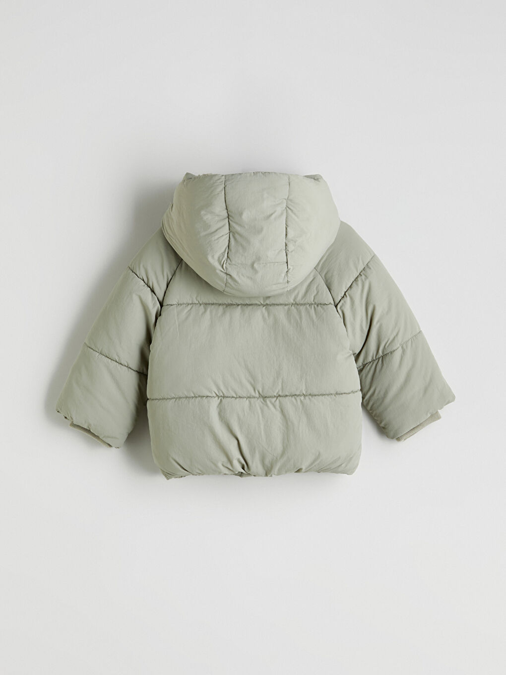 Yeşil Su İtici Erkek Bebek Şişme Mont-2