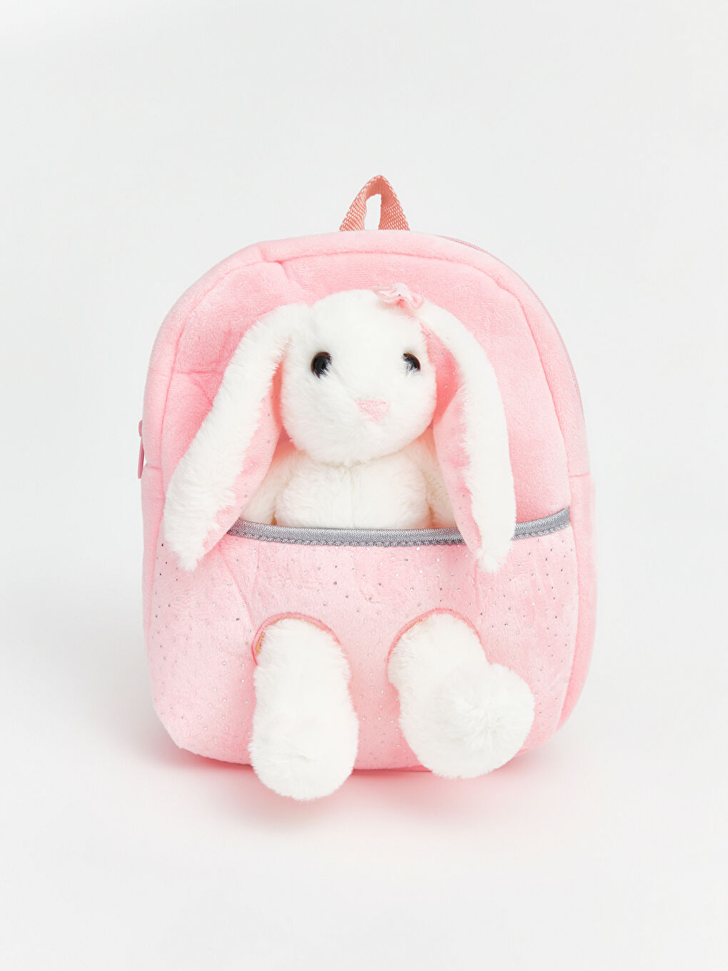 კურდღლის სათამაშო გოგონებისთვის ზურგჩანთა