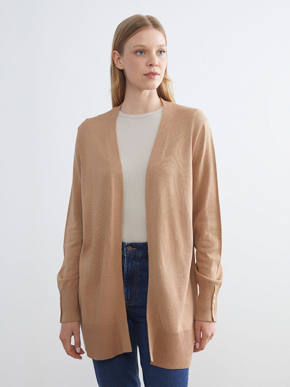 Shawl Collar Women's Knitwear Cardigan