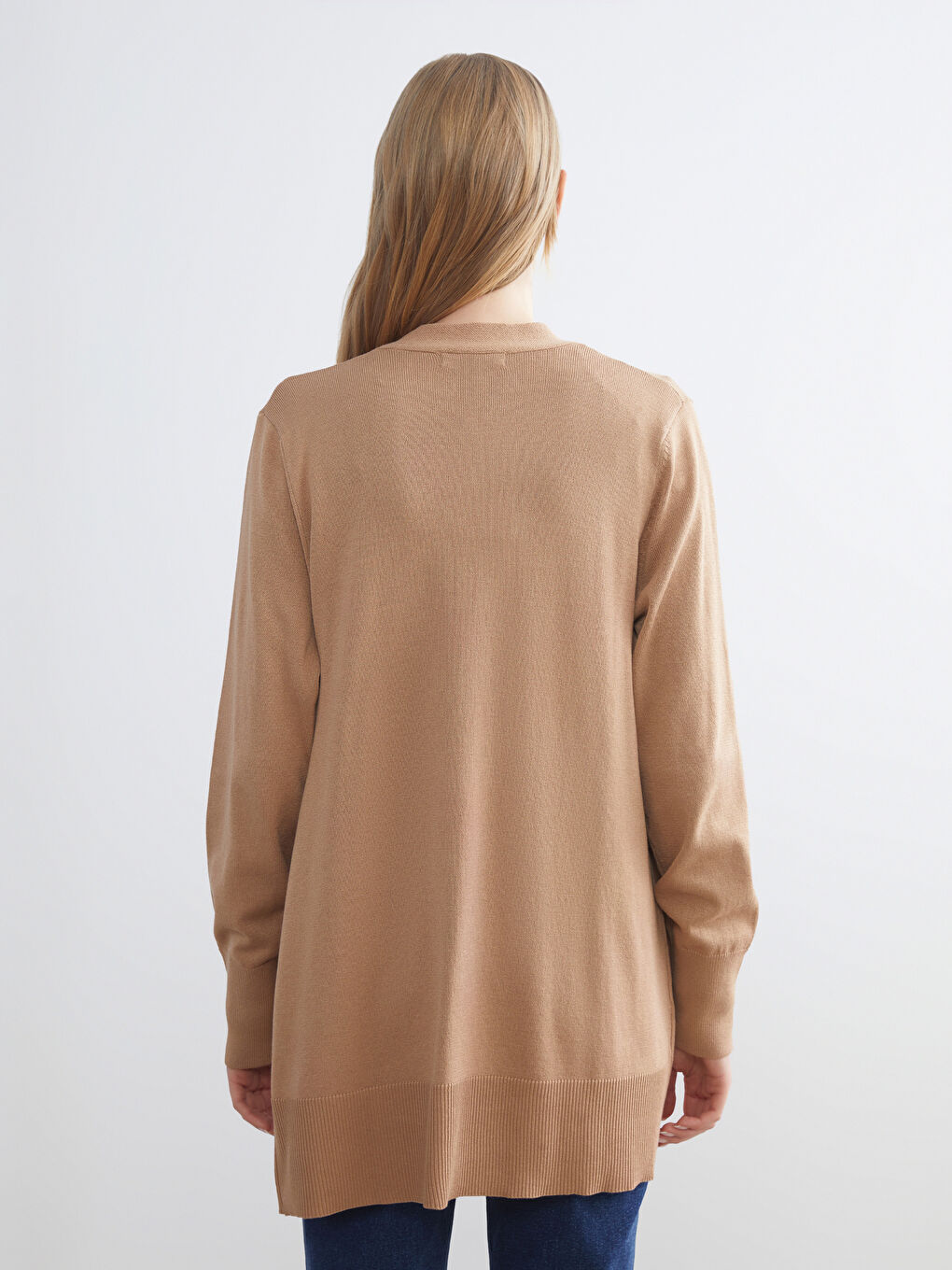 Shawl Collar Women's Knitwear Cardigan-3