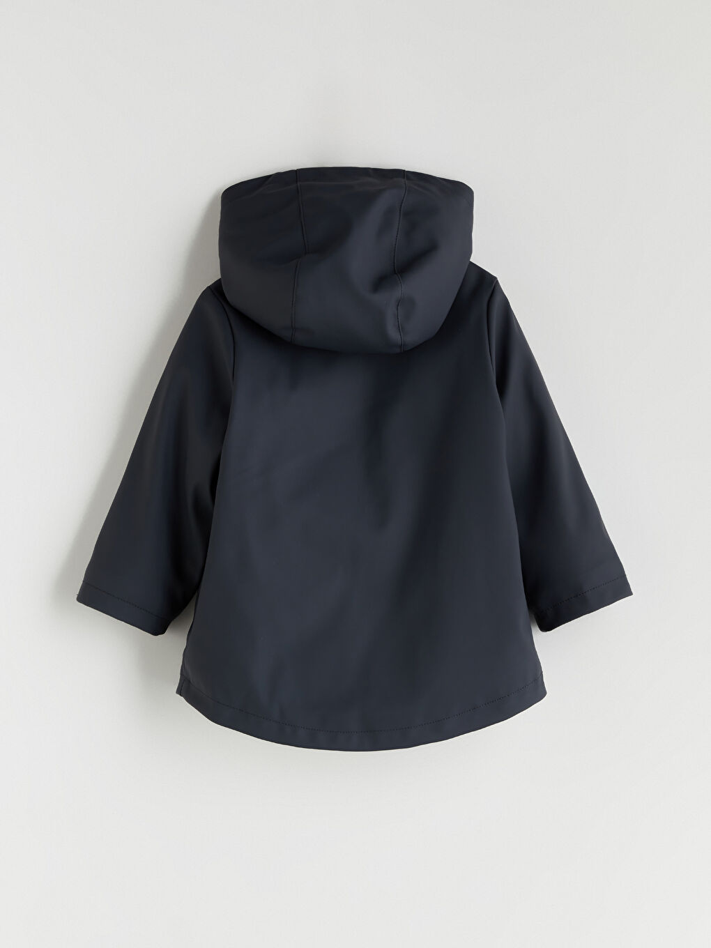 Antrasit Rüzgar Geçirmez Erkek Bebek Mont-3