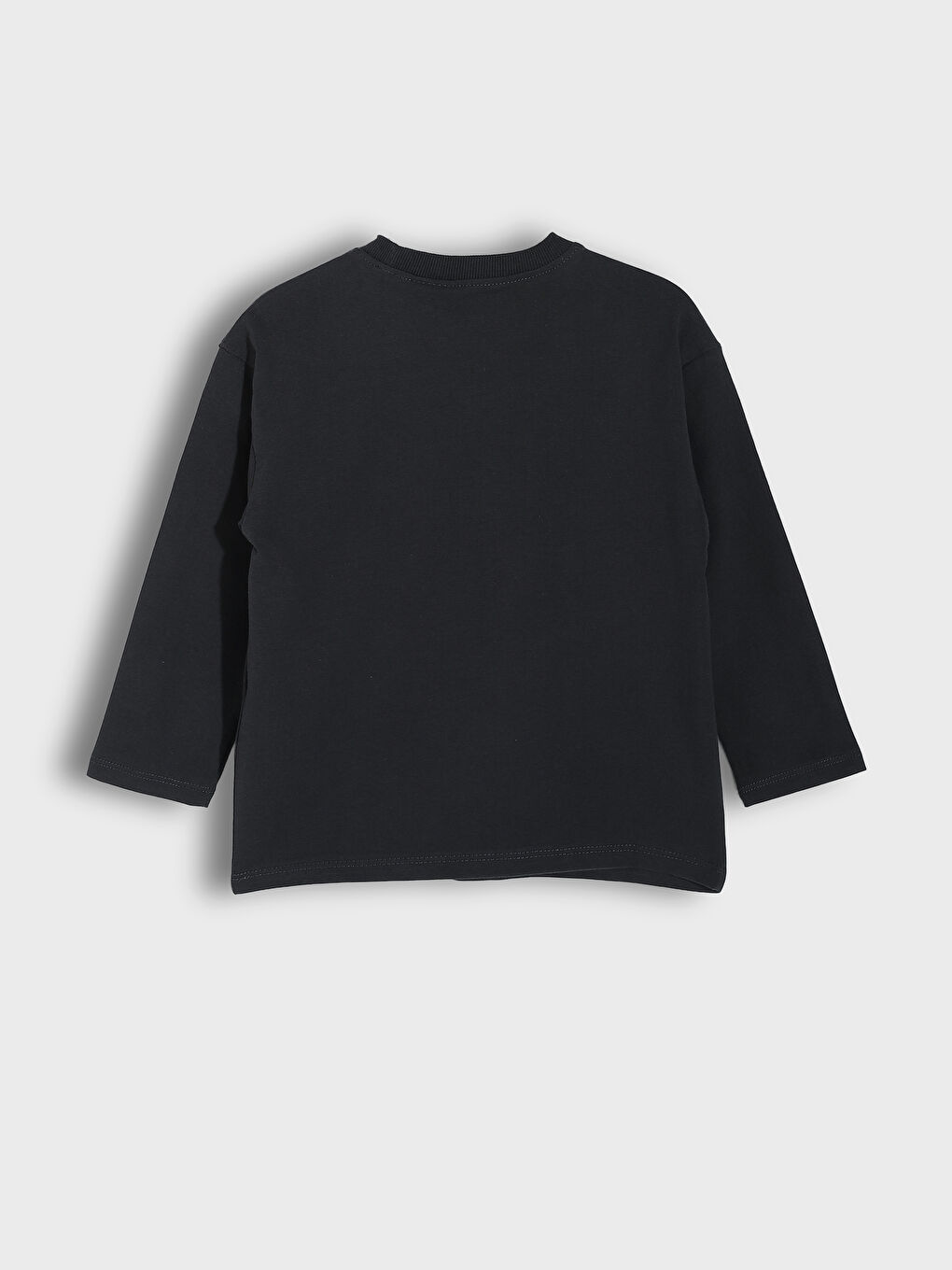 Crew Neck Spider-Man Printed Long Sleeve Boys' T-Shirt-1