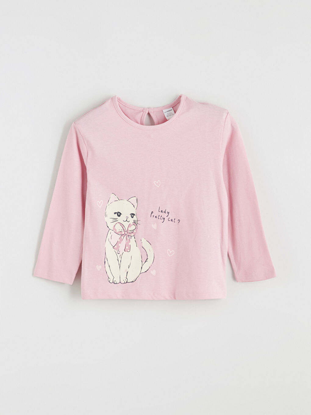 LCW Kids Crew Neck Printed Girls' Blouse and Leggings 2 Pack -W5AJ40Z1-G2L
