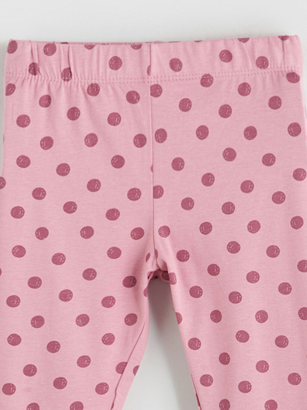LCW Kids Crew Neck Printed Girls' Blouse and Leggings 2 Pack -W5AJ40Z1-G2L