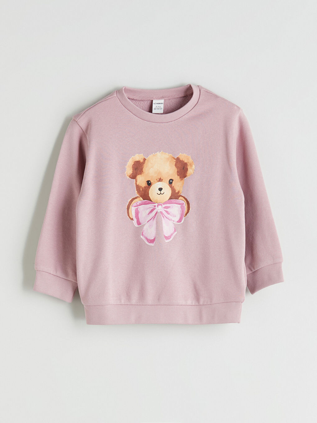 LCW Kids Crew Neck Girls' Sweatshirt and Leggings -W5AJ42Z1-FHR