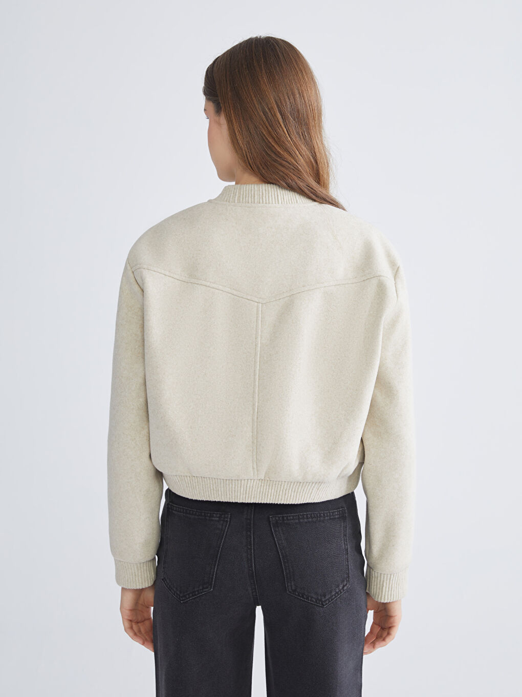 ქალი ბეჟი ქურთუკი-4