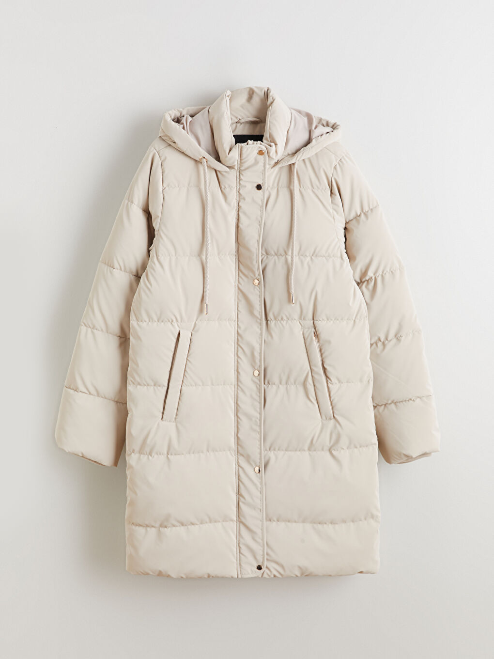 Hooded Women's Puffer Coat-5