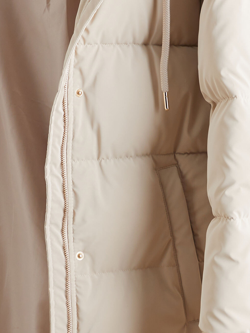 Hooded Women's Puffer Coat-6