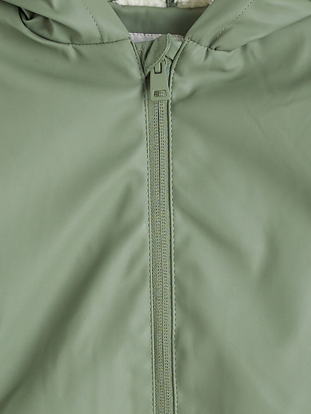 Haki Rüzgar Geçirmez Erkek Bebek Yağmurluk-2