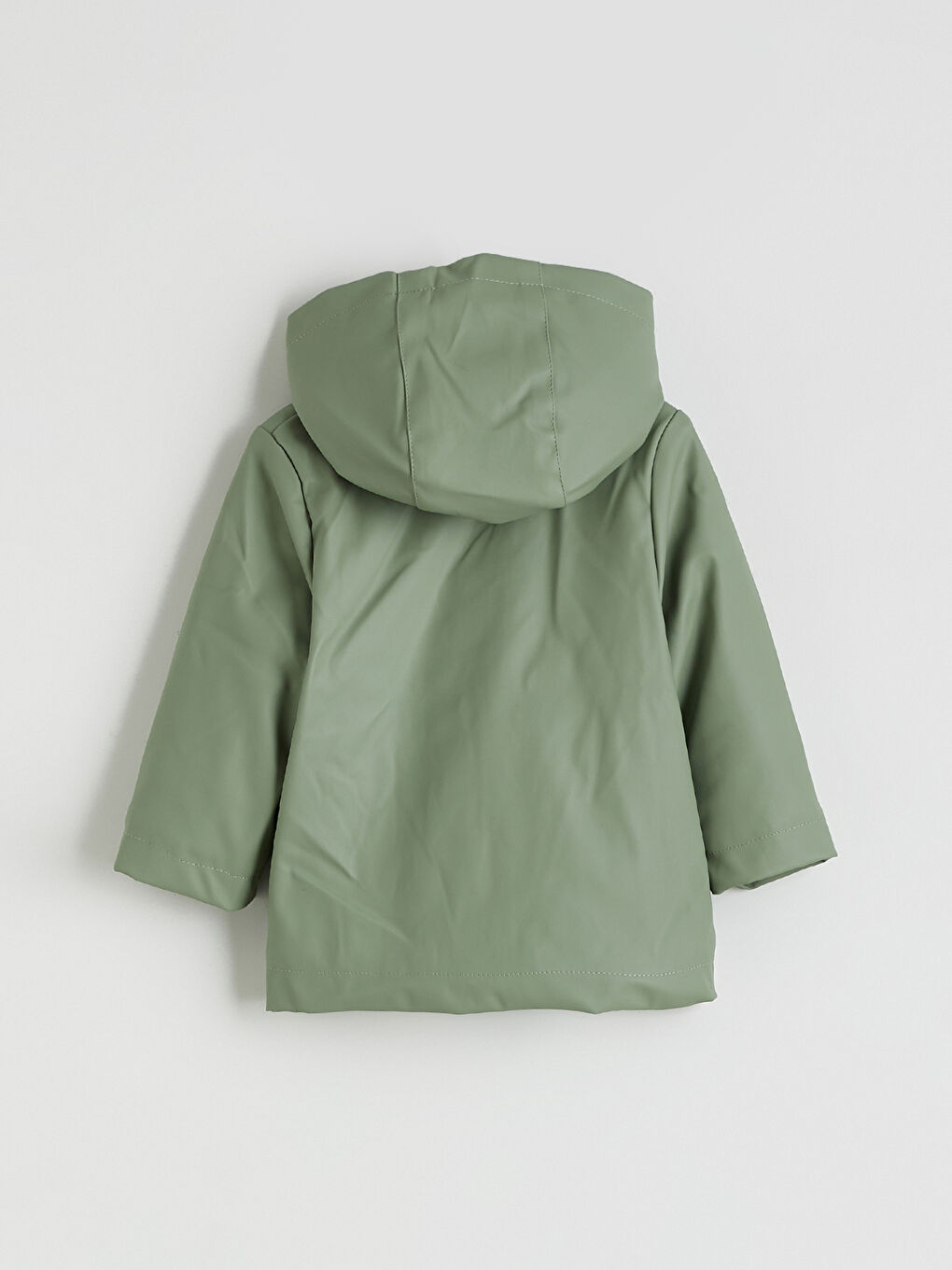 Haki Rüzgar Geçirmez Erkek Bebek Yağmurluk-1