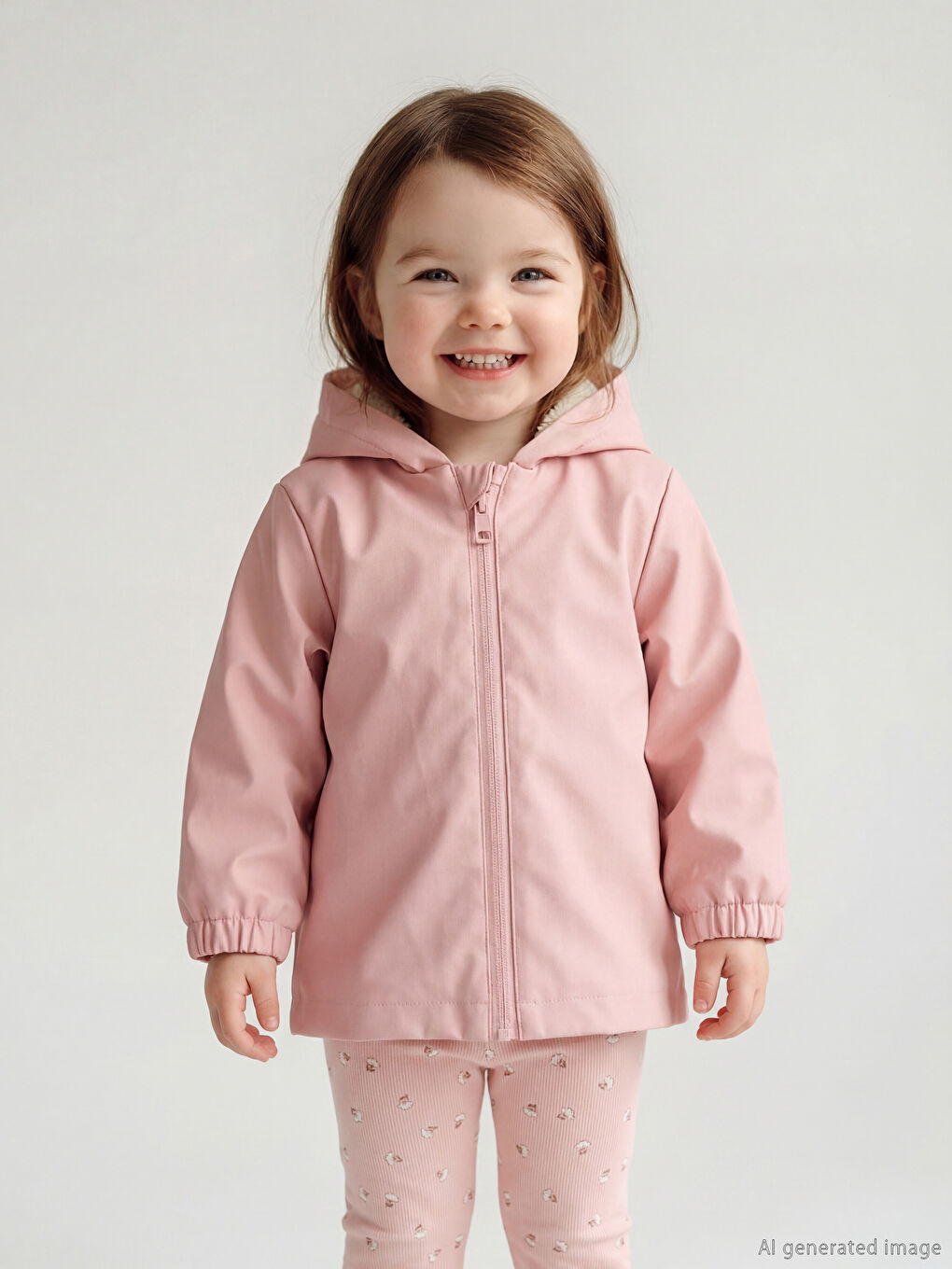 Winddichter Regenmantel für Baby-Mädchen