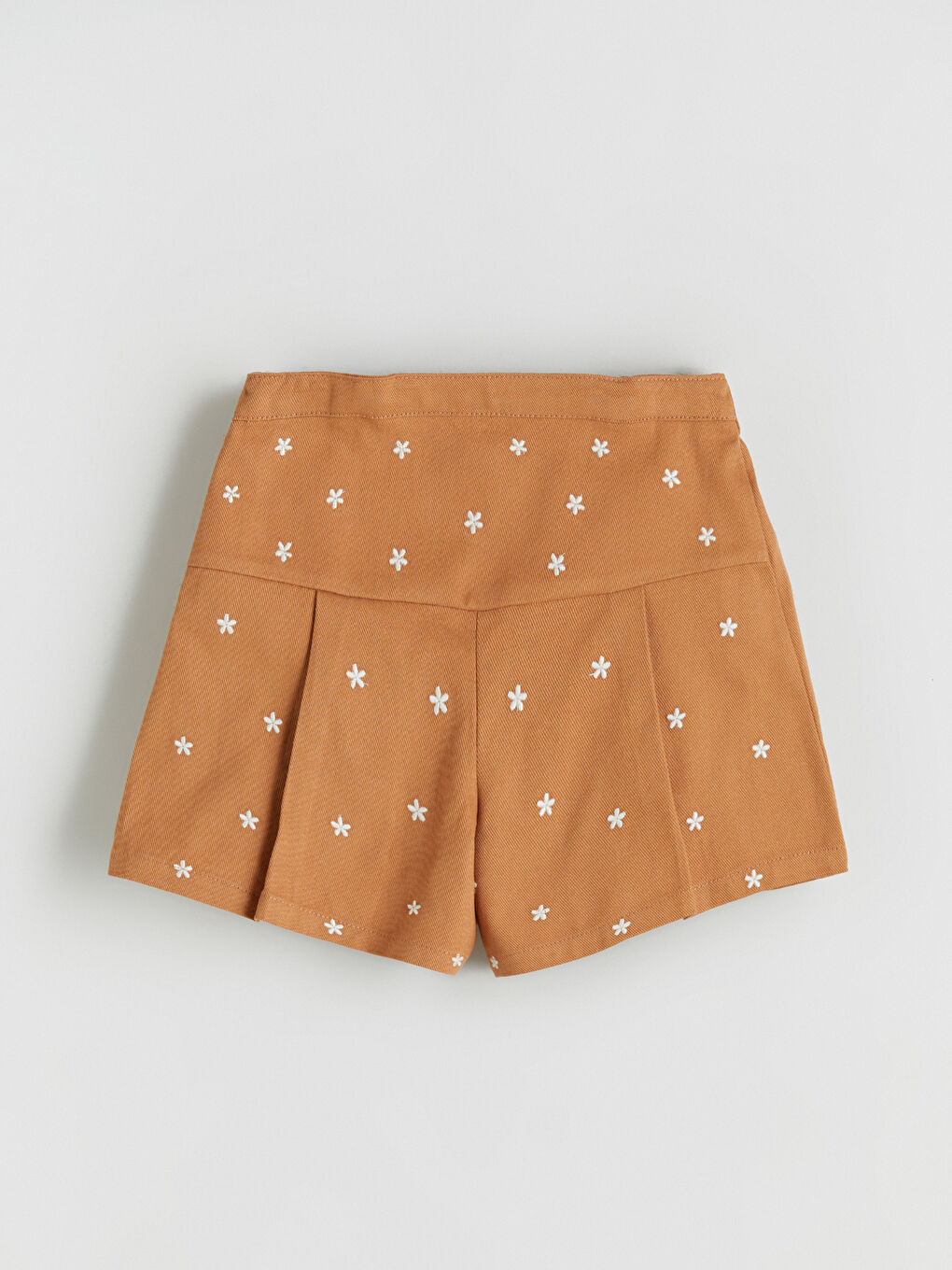 Elastic Waist Girl Short Skirt