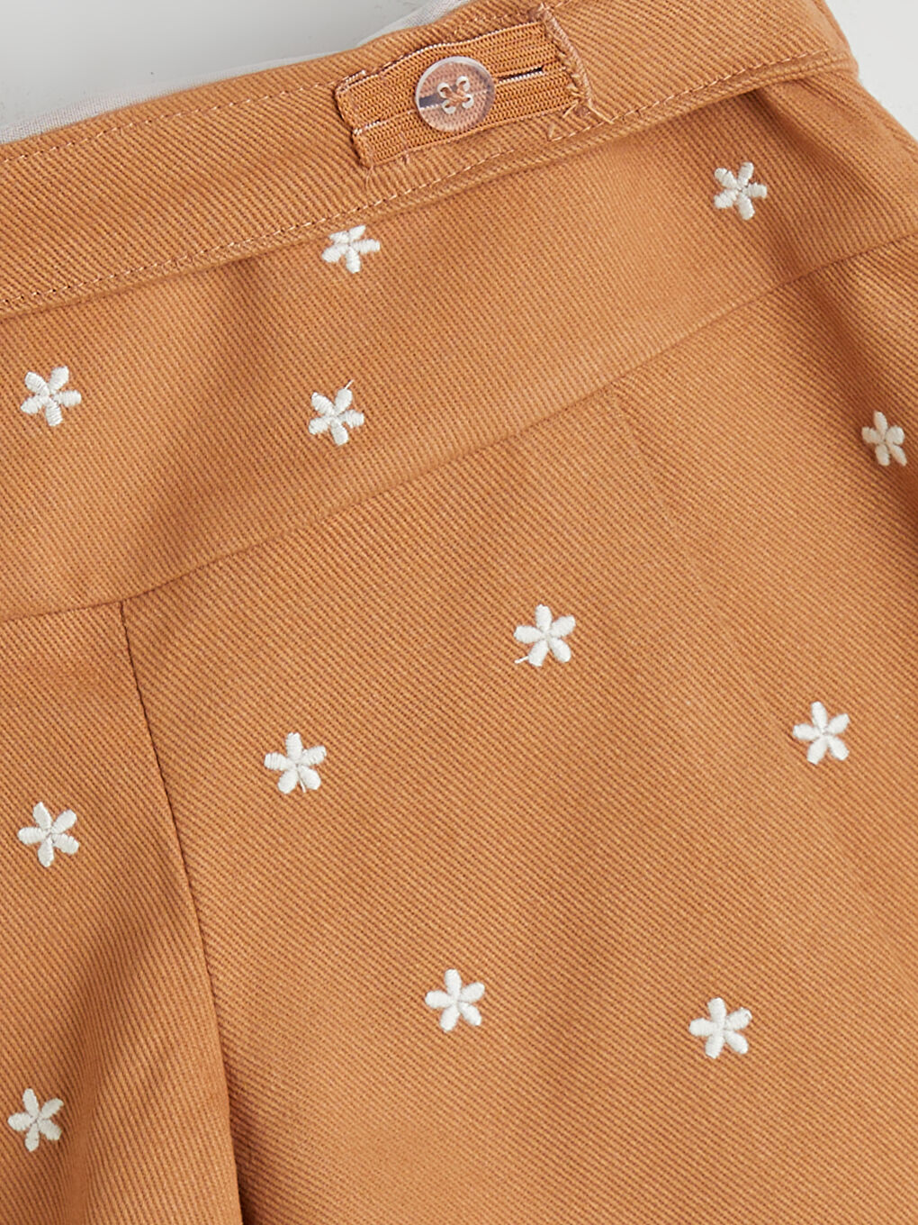 Elastic Waist Girl Short Skirt-2