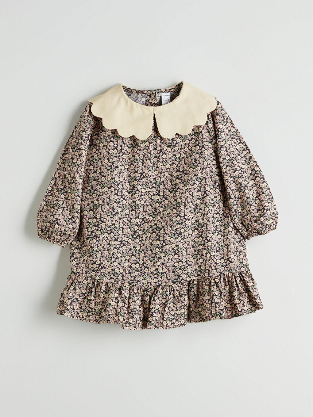 LCW Kids Girl ANTHRACITE Dress -W5AK01Z1-LQ9
