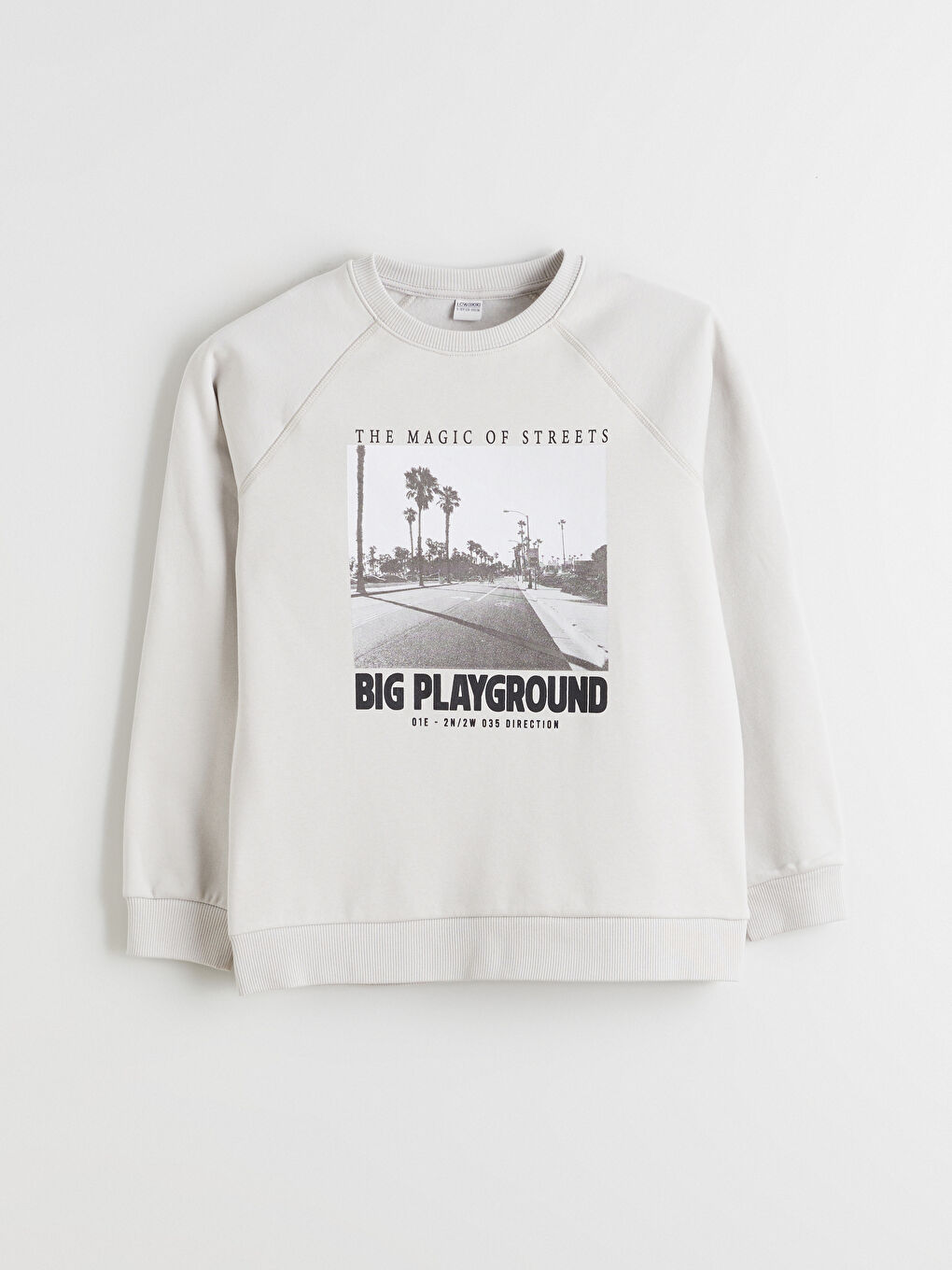 Дөңгелек жағалы ұлдарға арналған свитшот