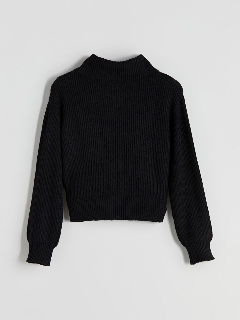 Girl BLACK Cardigan-2