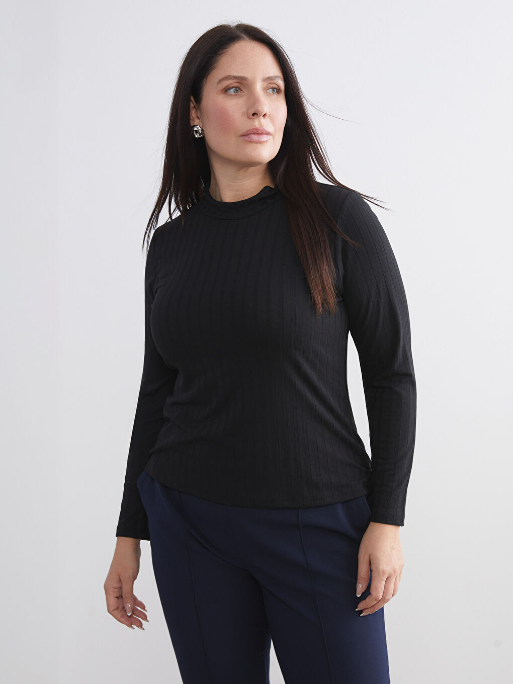 Funnel Neck Women's Body-1