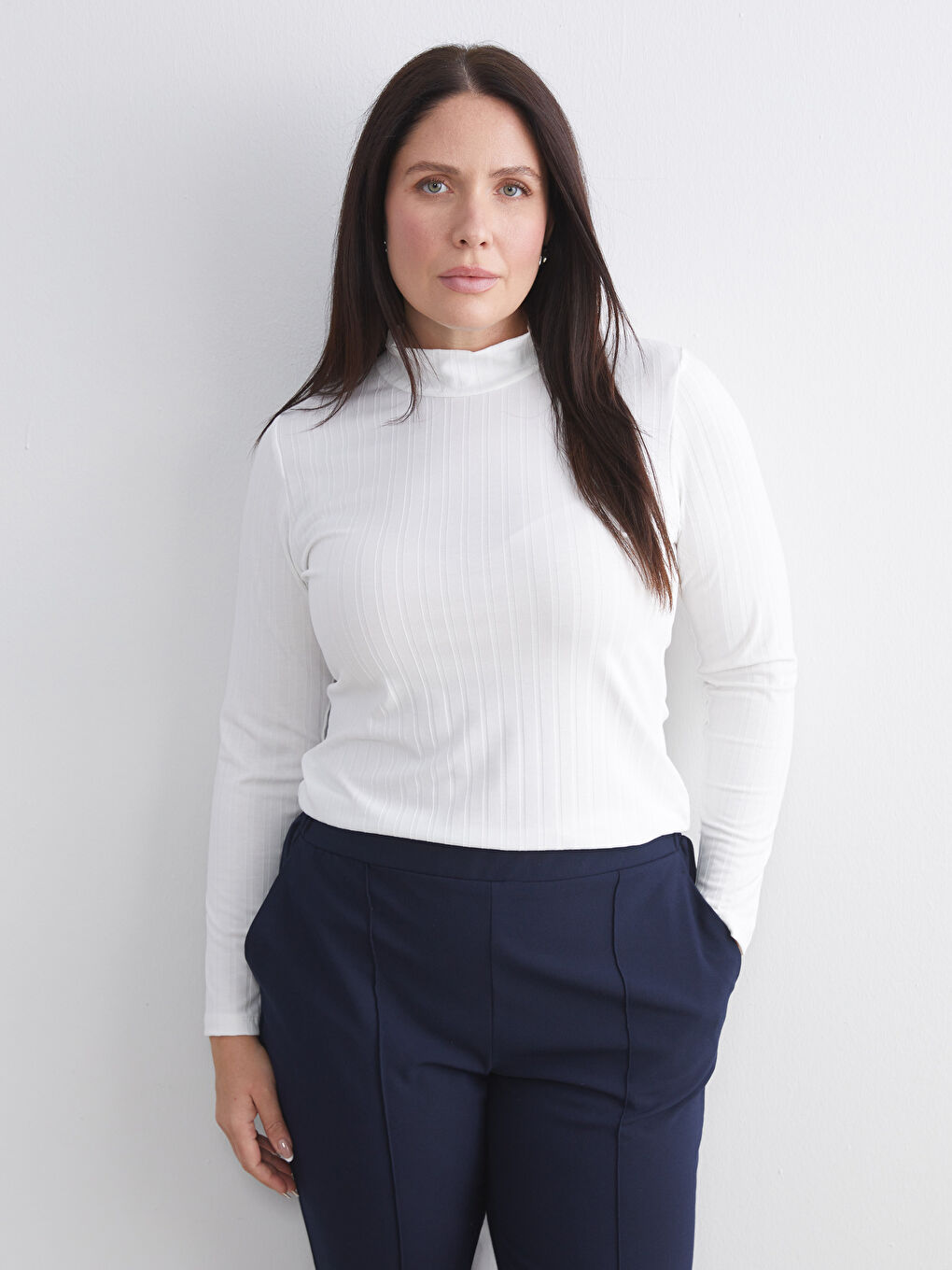 Funnel Neck Women's Body-1
