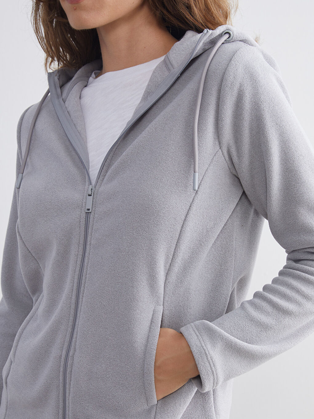 Hooded Women's Zip-Up Sweatshirt-2