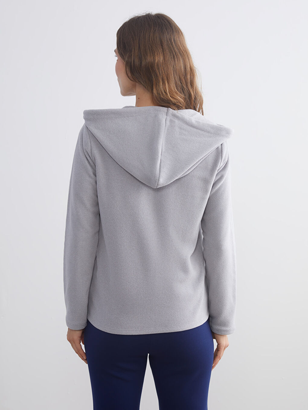 Hooded Women's Zip-Up Sweatshirt-3