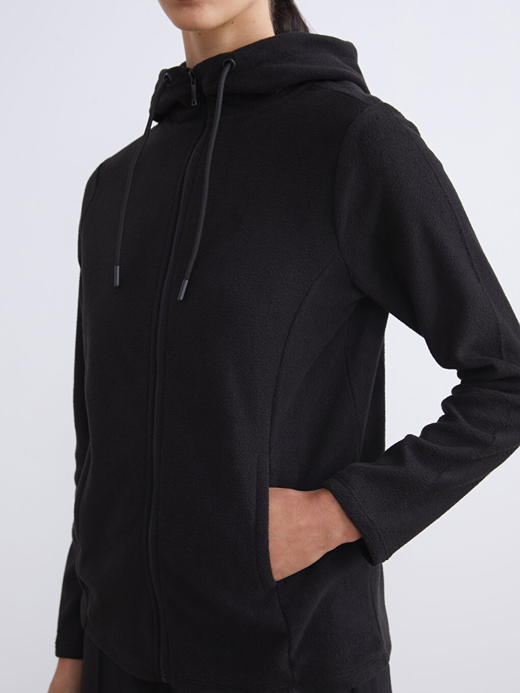 Hooded Women's Zip-Up Sweatshirt-2