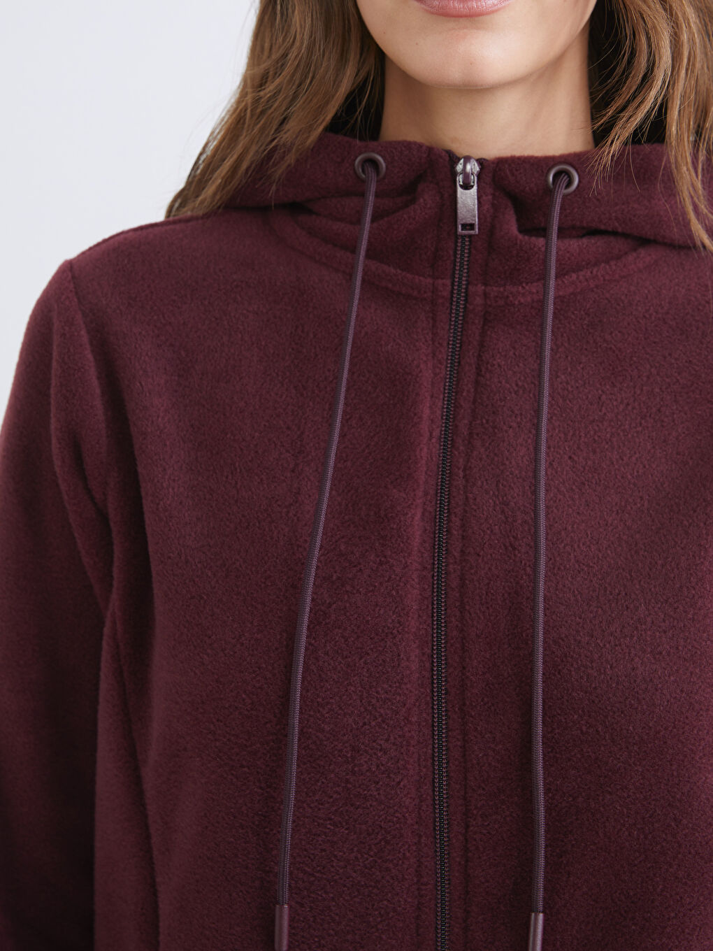 Woman PLUM Zip-Up Sweatshirt-3