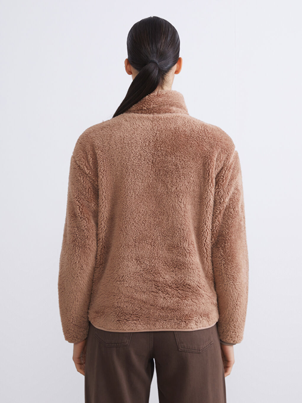 Woman BROWN Cardigan-3